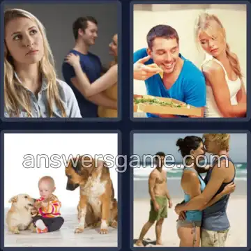 4 Bilder 1 Wort 8 Buchstaben NEIDISCH