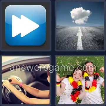 4 Bilder 1 Wort 8 Buchstaben VORWÄRTS