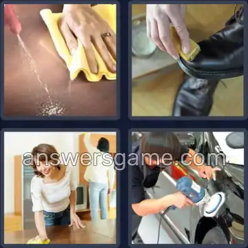 4 Bilder 1 Wort 8 Buchstaben POLIEREN