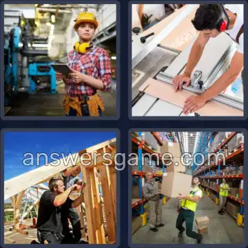 4 Bilder 1 Wort 8 Buchstaben ARBEITEN