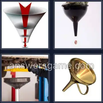 4 Bilder 1 Wort 8 Buchstaben TRICHTER