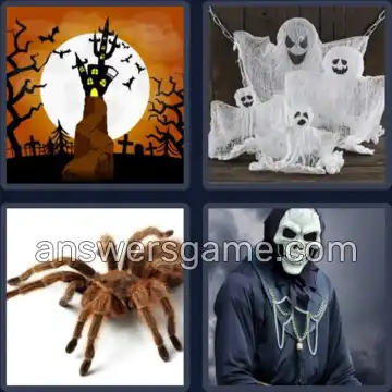 4 Bilder 1 Wort 8 Buchstaben SCHAURIG