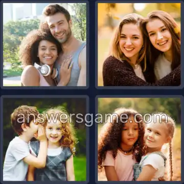 4 Bilder 1 Wort 8 Buchstaben FREUNDIN