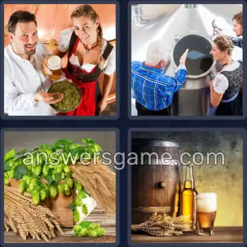 4 Bilder 1 Wort 8 Buchstaben BRAUEREI