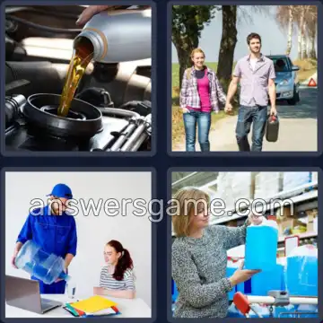 4 Bilder 1 Wort 8 Buchstaben KANISTER