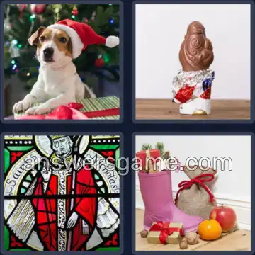 4 Bilder 1 Wort 8 Buchstaben NIKOLAUS