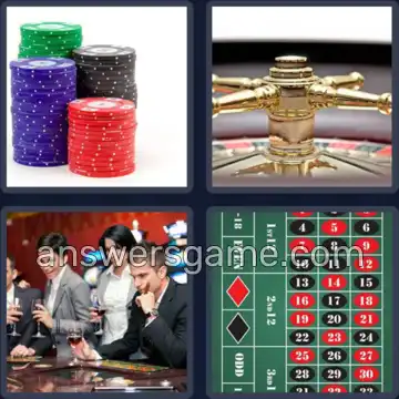 4 Bilder 1 Wort 8 Buchstaben ROULETTE