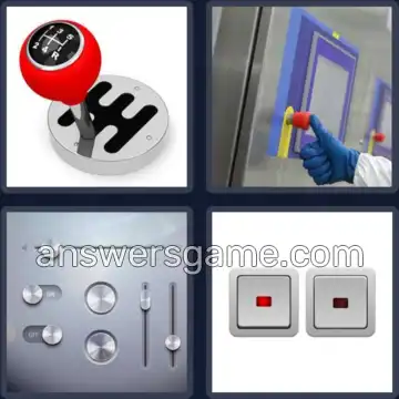 4 Bilder 1 Wort 8 Buchstaben SCHALTER