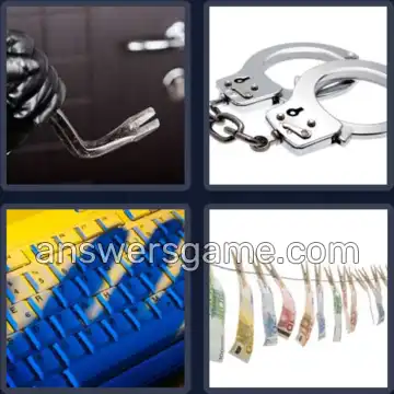 4 Bilder 1 Wort 8 Buchstaben STRAFTAT