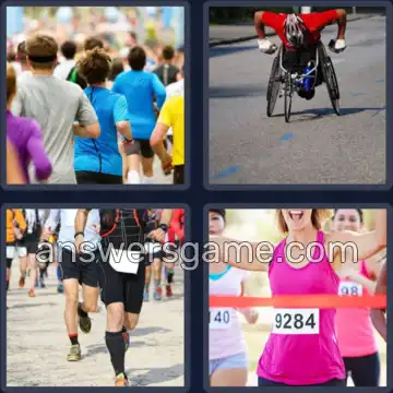 4 Bilder 1 Wort 8 Buchstaben MARATHON