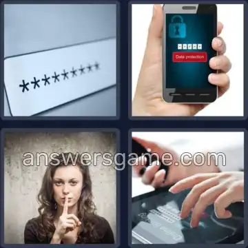 4 Bilder 1 Wort 8 Buchstaben PASSWORT