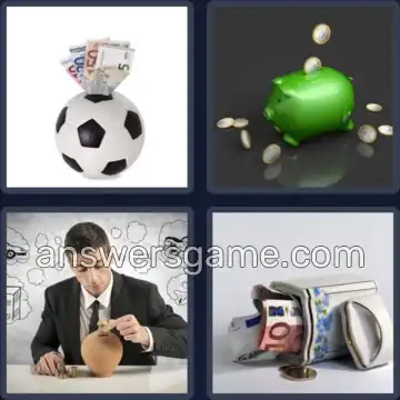 4 Bilder 1 Wort 8 Buchstaben SPARDOSE