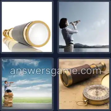 4 Bilder 1 Wort 8 Buchstaben FERNROHR