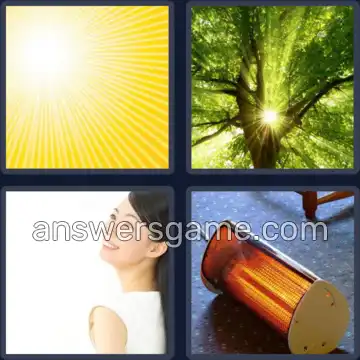 4 Bilder 1 Wort 8 Buchstaben STRAHLEN