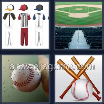 4 Bilder 1 Wort 8 Buchstaben BASEBALL