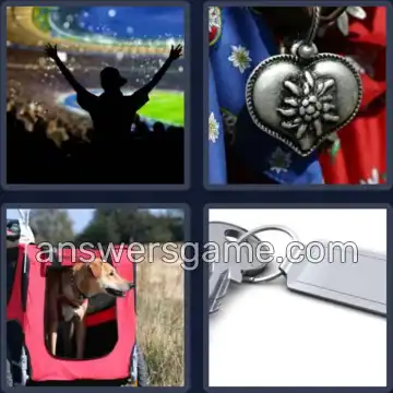 4 Bilder 1 Wort 8 Buchstaben ANHÄNGER