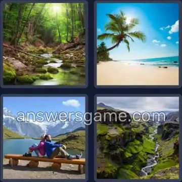 4 Bilder 1 Wort 8 Buchstaben GEWÄSSER