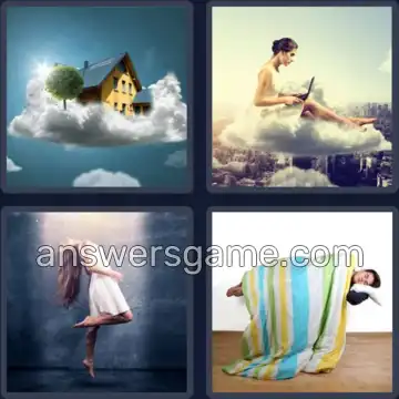 4 Bilder 1 Wort 8 Buchstaben SCHWEBEN