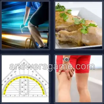 4 Bilder 1 Wort 8 Buchstaben SCHENKEL