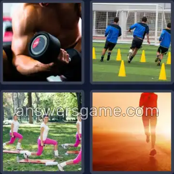 4 Bilder 1 Wort 8 Buchstaben TRAINING