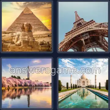 4 Bilder 1 Wort 8 Buchstaben MONUMENT