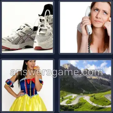 4 Bilder 1 Wort 8 Buchstaben SCHLEIFE