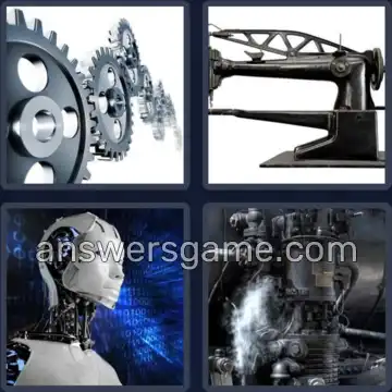 4 Bilder 1 Wort 8 Buchstaben MASCHINE