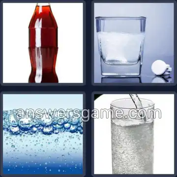 4 Bilder 1 Wort 8 Buchstaben SPRITZIG