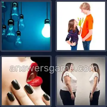 4 Bilder 1 Wort 8 Buchstaben KONTRAST