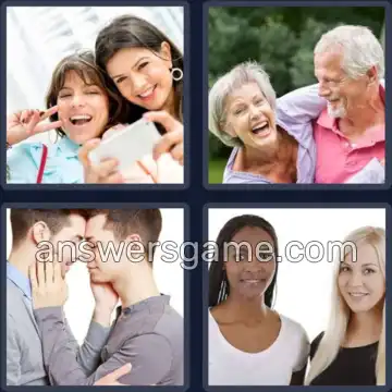 4 Bilder 1 Wort 8 Buchstaben MENSCHEN