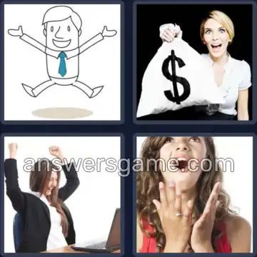 4 Bilder 1 Wort 8 Buchstaben EUPHORIE