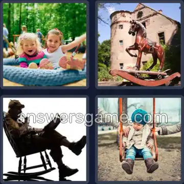 4 Bilder 1 Wort 9 Buchstaben SCHAUKELN