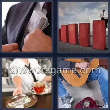 4 Bilder 1 Wort 9 Buchstaben VERDIENEN