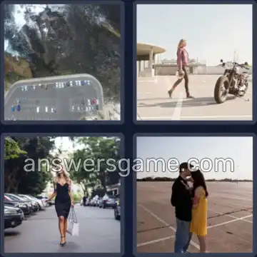 4 Bilder 1 Wort 9 Buchstaben PARKPLATZ