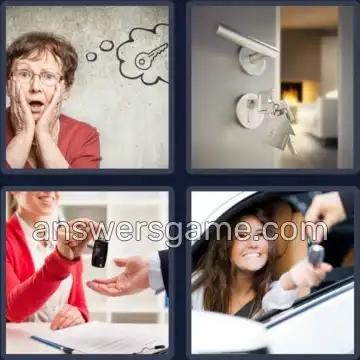 4 Bilder 1 Wort 9 Buchstaben SCHLÜSSEL