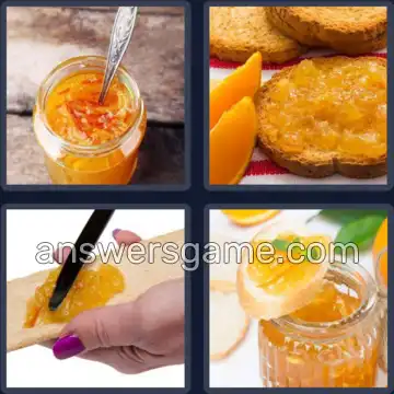 4 Bilder 1 Wort 9 Buchstaben MARMELADE