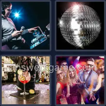 4 Bilder 1 Wort 9 Buchstaben NACHTCLUB