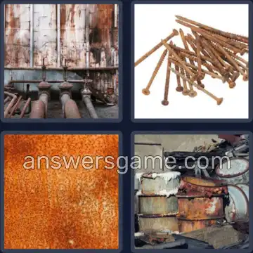 4 Bilder 1 Wort 9 Buchstaben KORROSION