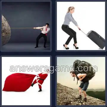 4 Bilder 1 Wort 9 Buchstaben SCHLEPPEN