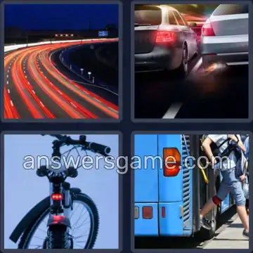 4 Bilder 1 Wort 9 Buchstaben RÜCKLICHT