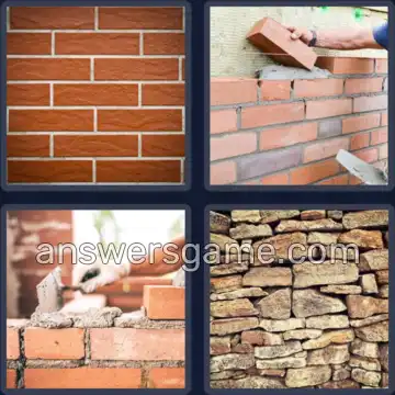 4 Bilder 1 Wort 9 Buchstaben MAUERWERK