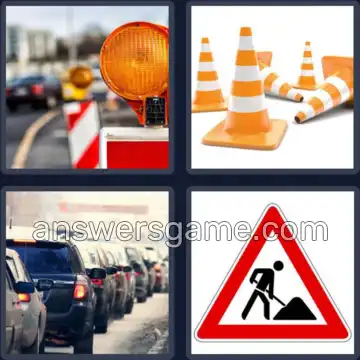 4 Bilder 1 Wort 9 Buchstaben BAUSTELLE