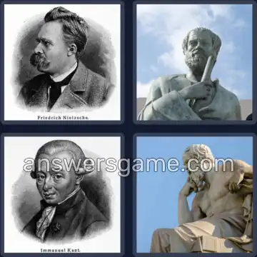 4 Bilder 1 Wort 9 Buchstaben PHILOSOPH