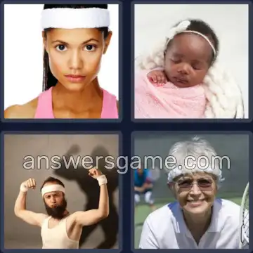 4 Bilder 1 Wort 9 Buchstaben STIRNBAND