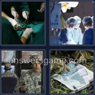 4 Bilder 1 Wort 9 Buchstaben OPERATION