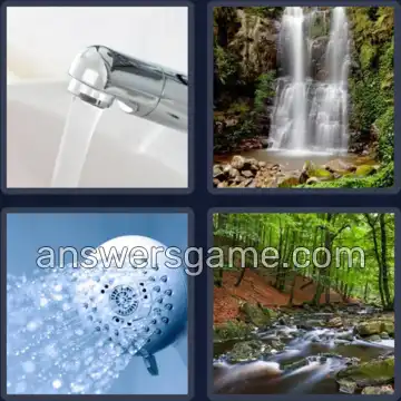 4 Bilder 1 Wort 9 Buchstaben FLIESSEND