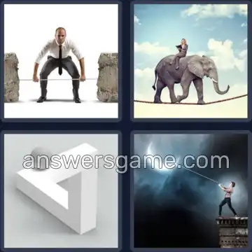 4 Bilder 1 Wort 9 Buchstaben UNMÖGLICH