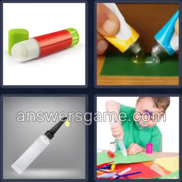 4 Bilder 1 Wort 9 Buchstaben KLEBSTOFF