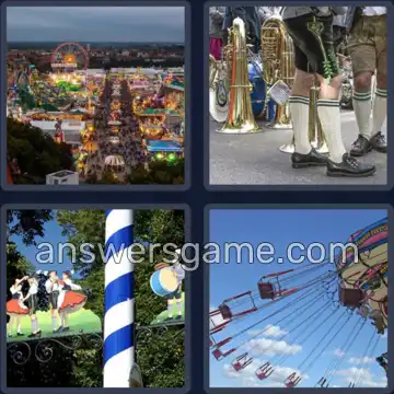 4 Bilder 1 Wort 9 Buchstaben VOLKSFEST
