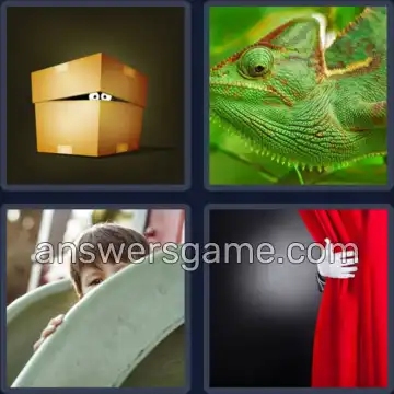 4 Bilder 1 Wort 9 Buchstaben VERSTECKT